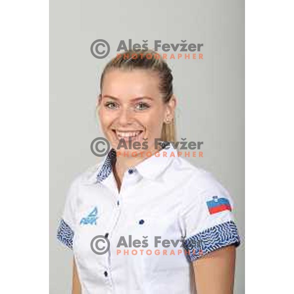Teja Belak, member of Slovenia team for Tarragona 2018 Mediteranean Games Spain in Portoroz, Slovenia on June 18, 2018