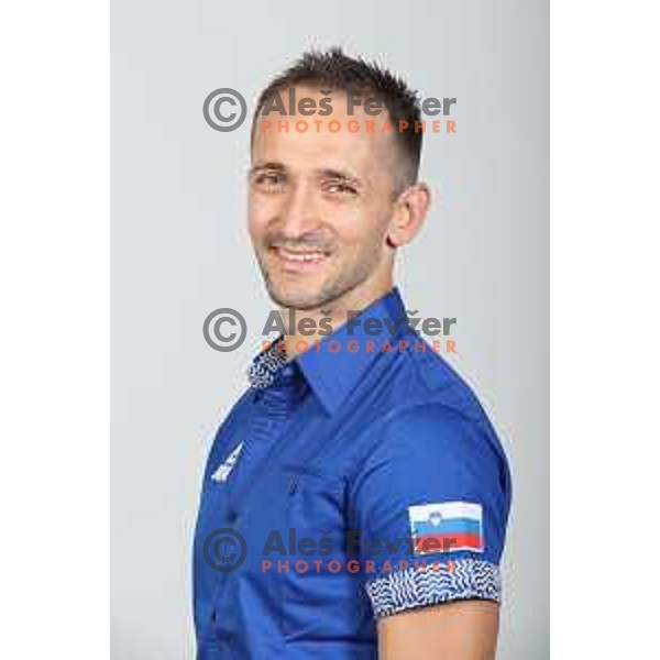 Saso Bertoncelj, member of Slovenia team for Tarragona 2018 Mediteranean Games Spain in Portoroz, Slovenia on June 18, 2018
