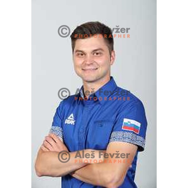 Rok Bizjak, member of Slovenia team for Tarragona 2018 Mediteranean Games Spain in Portoroz, Slovenia on June 18, 2018
