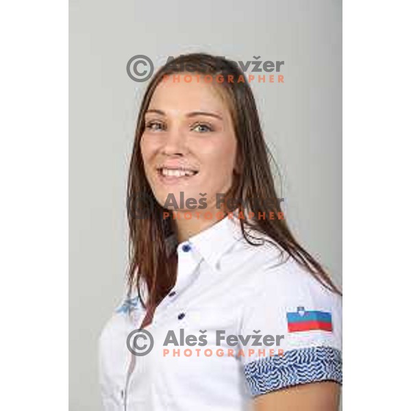 Anka Pogacnik, member of Slovenia team for Tarragona 2018 Mediteranean Games Spain in Portoroz, Slovenia on June 18, 2018
