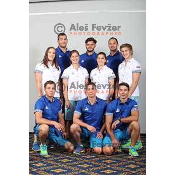 member of Slovenia team for Tarragona 2018 Mediteranean Games Spain in Portoroz, Slovenia on June 18, 2018