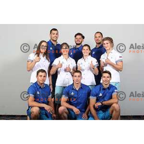 member of Slovenia team for Tarragona 2018 Mediteranean Games Spain in Portoroz, Slovenia on June 18, 2018