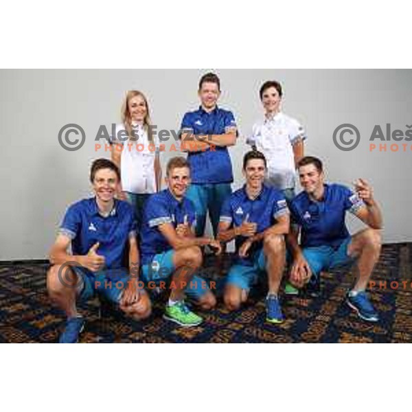 member of Slovenia team for Tarragona 2018 Mediteranean Games Spain in Portoroz, Slovenia on June 18, 2018