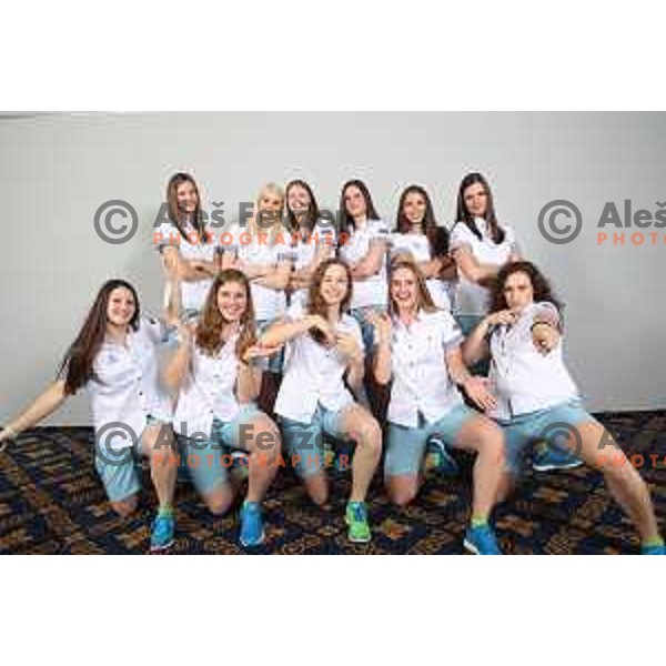 member of Slovenia team for Tarragona 2018 Mediteranean Games Spain in Portoroz, Slovenia on June 18, 2018