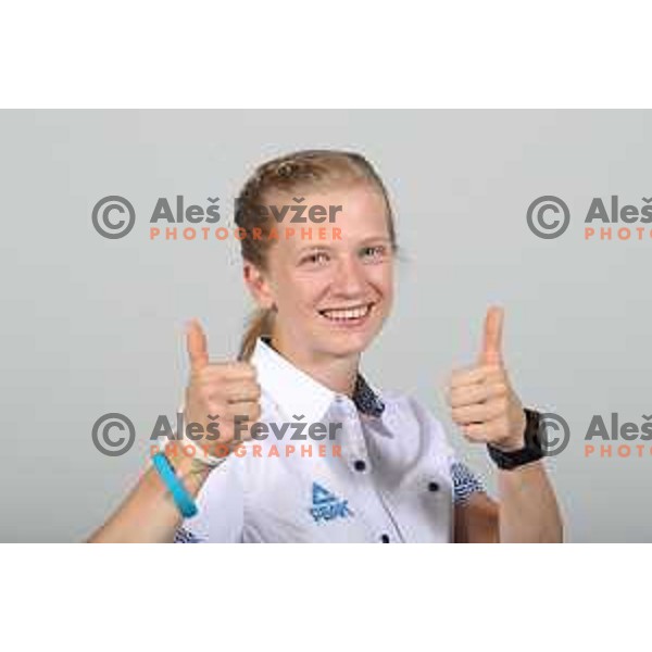 Tina Sutej, member of Slovenia team for Tarragona 2018 Mediteranean Games Spain in Portoroz, Slovenia on June 18, 2018