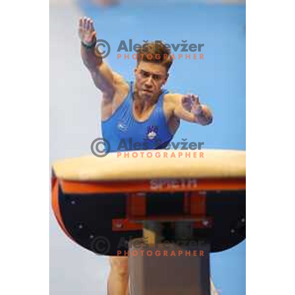 Luka Bojanc of Slovenia during Artistic Gymnastics team Qualifications at second day of 18. Mediteranean Games Tarragona 2018 (Sredozemske Igre) in Spain on June 24, 2018