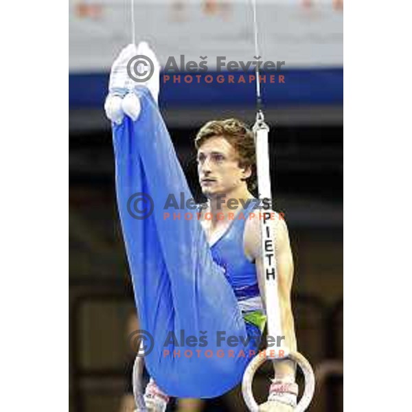 Andraz Lamut of Slovenia during Artistic Gymnastics team Qualifications at second day of 18. Mediteranean Games Tarragona 2018 (Sredozemske Igre) in Spain on June 24, 2018