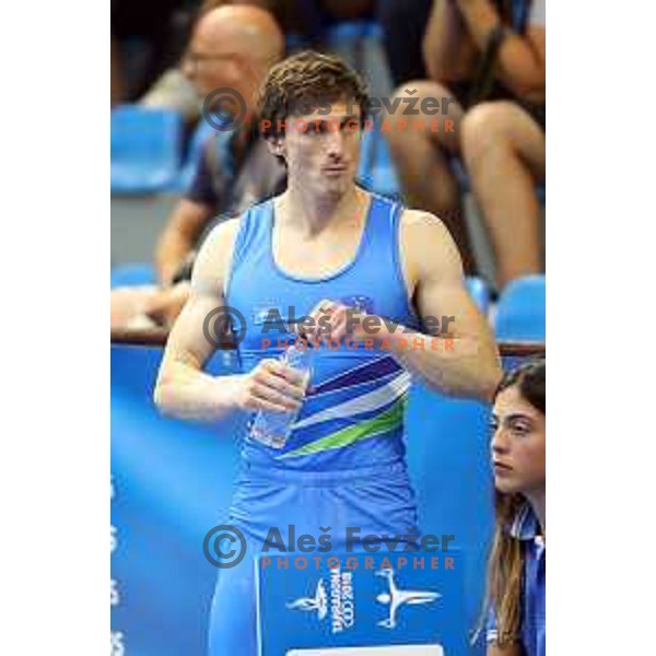 Andraz Lamut of Slovenia during Artistic Gymnastics team Qualifications at second day of 18. Mediteranean Games Tarragona 2018 (Sredozemske Igre) in Spain on June 24, 2018