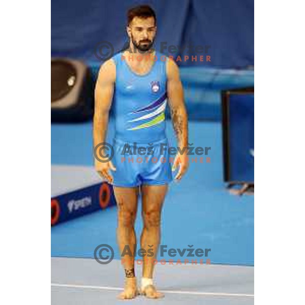 Rok Klavora of Slovenia during Artistic Gymnastics Finals at 18. Mediteranean Games Tarragona 2018 (Sredozemske Igre) in Spain on June 26, 2018