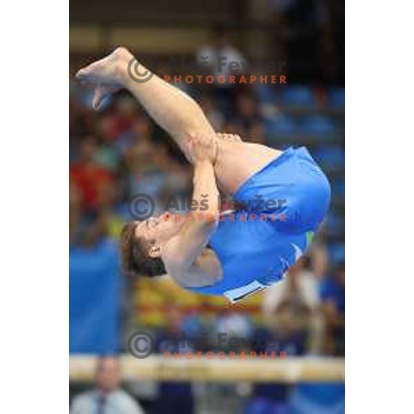 Luka Terbovsek of Slovenia during Artistic Gymnastics Finals at 18. Mediteranean Games Tarragona 2018 (Sredozemske Igre) in Spain on June 26, 2018