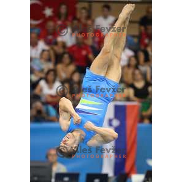 Luka Terbovsek of Slovenia during Artistic Gymnastics Finals at 18. Mediteranean Games Tarragona 2018 (Sredozemske Igre) in Spain on June 26, 2018
