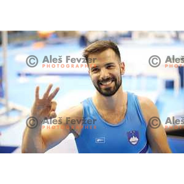 Rok Klavora of Slovenia during Artistic Gymnastics Finals at 18. Mediteranean Games Tarragona 2018 (Sredozemske Igre) in Spain on June 26, 2018