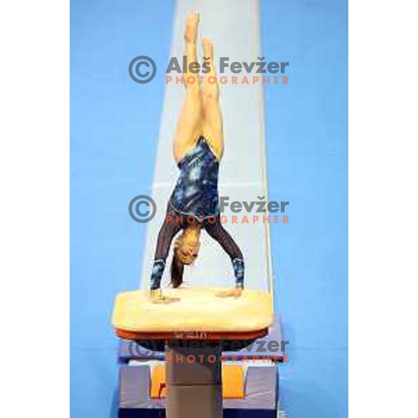 Tjasa Kysselef of Slovenia during Artistic Gymnastics Finals at 18. Mediteranean Games Tarragona 2018 (Sredozemske Igre) in Spain on June 26, 2018