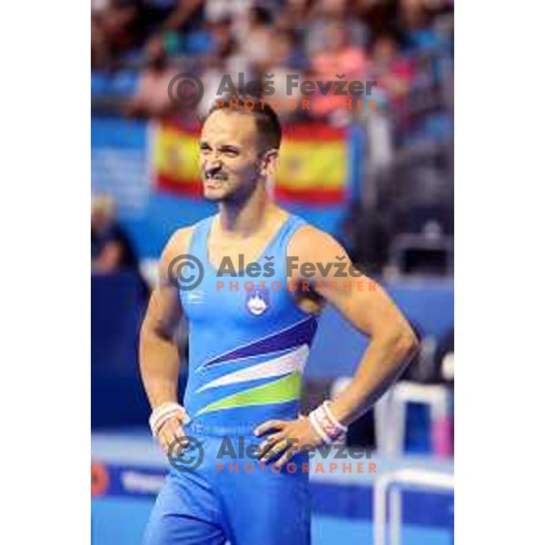 Saso Bertoncelj of Slovenia during Artistic Gymnastics Finals at 18. Mediteranean Games Tarragona 2018 (Sredozemske Igre) in Spain on June 26, 2018