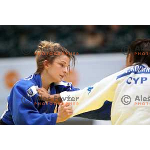of Slovenia in action during quarter-final handball match between Slovenia and Croatia at 18. Mediteranean Games Tarragona 2018 (Sredozemske Igre) in Spain on June 27, 2018