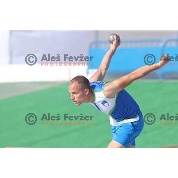 Ales Borcnik of Slovenia, gold medalist in bowles at 18. Mediteranean Games Tarragona 2018 (Sredozemske Igre) in Spain on June 29, 2018