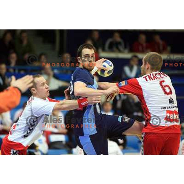 Norway, Stavanger, 18/01/2008. Jure NATEK (9) during the second European Handball Championship preliminary match against Poland.