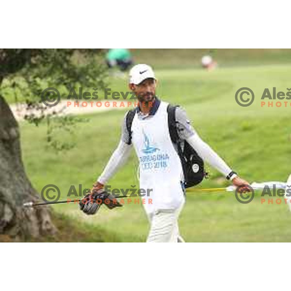 Uros Gregoric at golf tournament at 18. Mediteranean Games Tarragona 2018 (Sredozemske Igre) in Spain on June 28, 2018