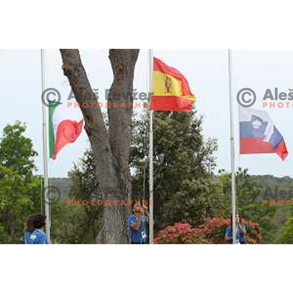 of Slovenia with bronze medal at golf tournament at 18. Mediteranean Games Tarragona 2018 (Sredozemske Igre) in Spain on June 28, 2018