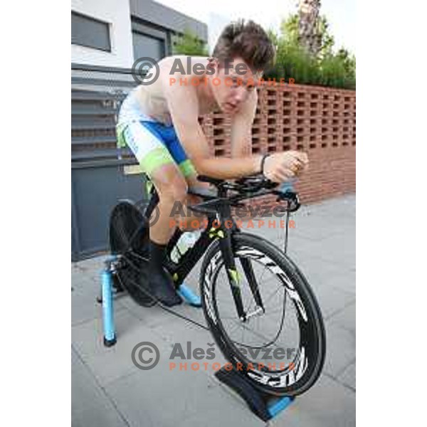 Izidor Penko of Slovenia at time trial during 18. Mediteranean Games Tarragona 2018 (Sredozemske Igre) in Spain on June 30, 2018