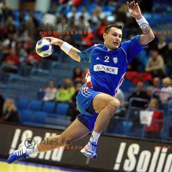 Norway, Stavanger, 18/01/2008. Niksa KALEB (2) during the second European Handball Championship preliminary match against Czech Republic. 