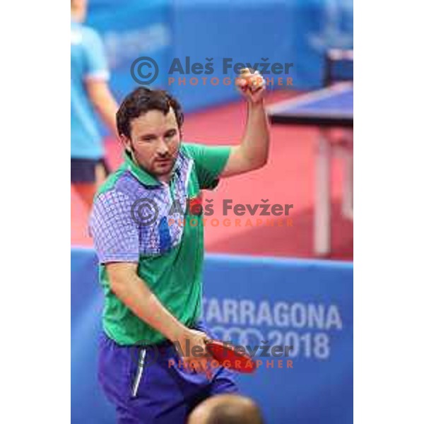 Bojan Tokic (SLO) competes at 18. Mediteranean Games Tarragona 2018 (Sredozemske Igre) in Spain on June 30, 2018