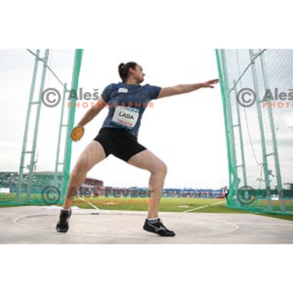 Sandra Perkovic (CRO), Olympic and World Champion competes in discus throw at Tarragona 2018 Mediteranean Games, Spain on June 28, 2018