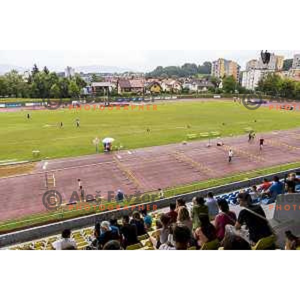 General view at national athletics championship in Celje, July 14, 2018