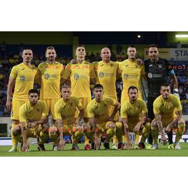 of Domzale in action during UEFA Europa League 2018-2019 second round qualifying football match between Domzale and Ufa in Domzale Sports Park, Slovenia on August 2, 2018