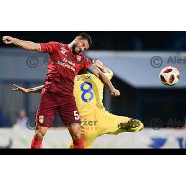 Bojan Jokic of UFA in action during UEFA Europa League 2018-2019 second round qualifying football match between Domzale and Ufa in Domzale Sports Park, Slovenia on August 2, 2018
