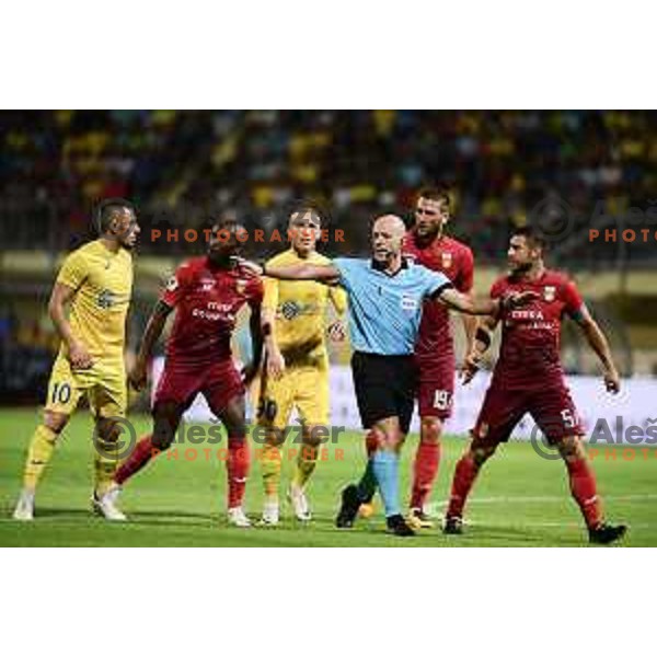 Bojan Jokic of UFA in action during UEFA Europa League 2018-2019 second round qualifying football match between Domzale and Ufa in Domzale Sports Park, Slovenia on August 2, 2018