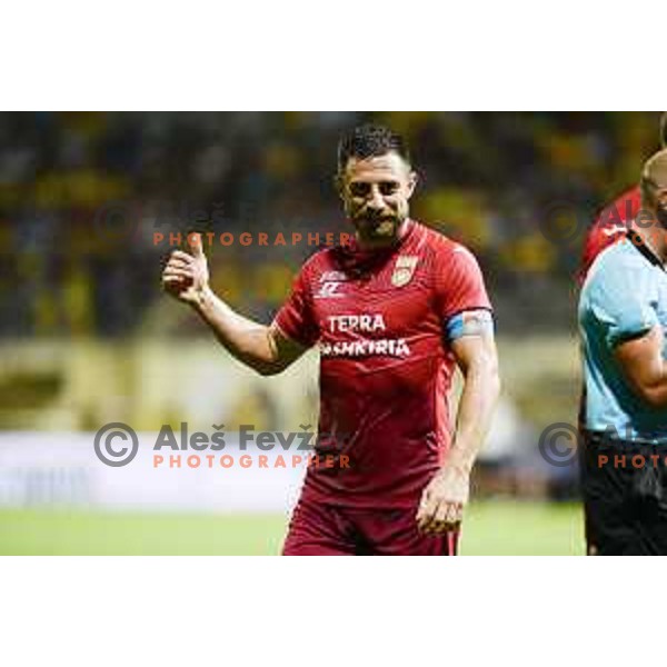 Bojan Jokic of UFA in action during UEFA Europa League 2018-2019 second round qualifying football match between Domzale and Ufa in Domzale Sports Park, Slovenia on August 2, 2018