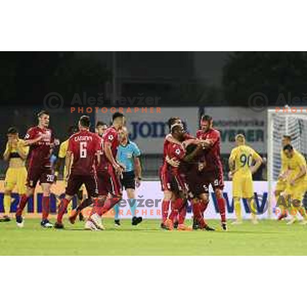 Bojan Jokic of UFA in action during UEFA Europa League 2018-2019 second round qualifying football match between Domzale and Ufa in Domzale Sports Park, Slovenia on August 2, 2018