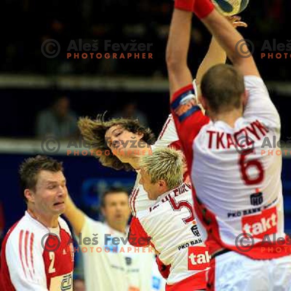 Norway, Stavanger, 20/01/2008. Tomas REZNICEK (20) during the third European Handball Championship preliminary match against Poland.