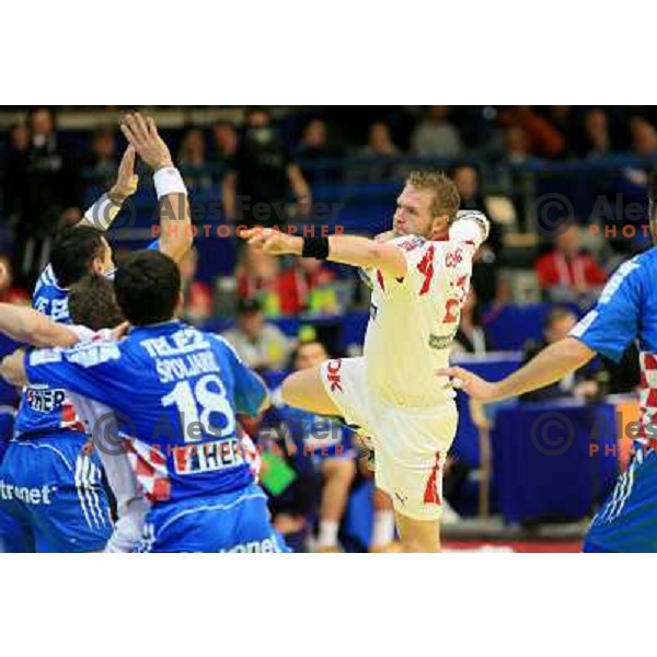 Norway, Stavanger, 22/01/2008. Joachim R. BOLDSEN (23) during the first European Handball Championship main round match. 