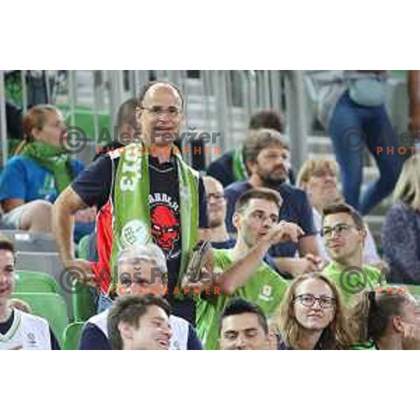 action during FIBA Basketball World Cup 2019 European Qualifiers match between Slovenia and Turkey in Ljubljana, Slovenia on September 17, 2018