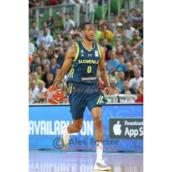 action during FIBA Basketball World Cup 2019 European Qualifiers match between Slovenia and Turkey in Ljubljana, Slovenia on September 17, 2018