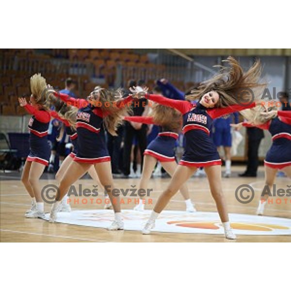Green Ladies during Slovenian SuperCup basketball match between Petrol Olimpija and Sixt Primorska in Tivoli Hall, Ljubljana on September 24,2018