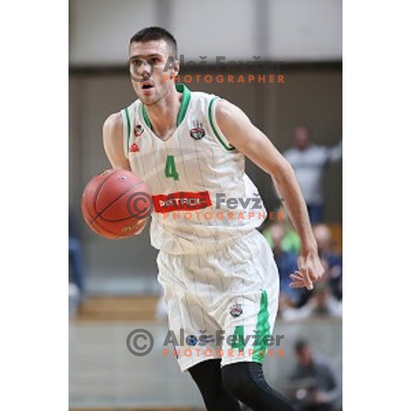 Igor Tratnik during Slovenian SuperCup basketball match between Petrol Olimpija and Sixt Primorska in Tivoli Hall, Ljubljana on September 24,2018