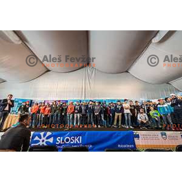 during Slovenian Winter National Team presentation in Maribor on October 4, 2018