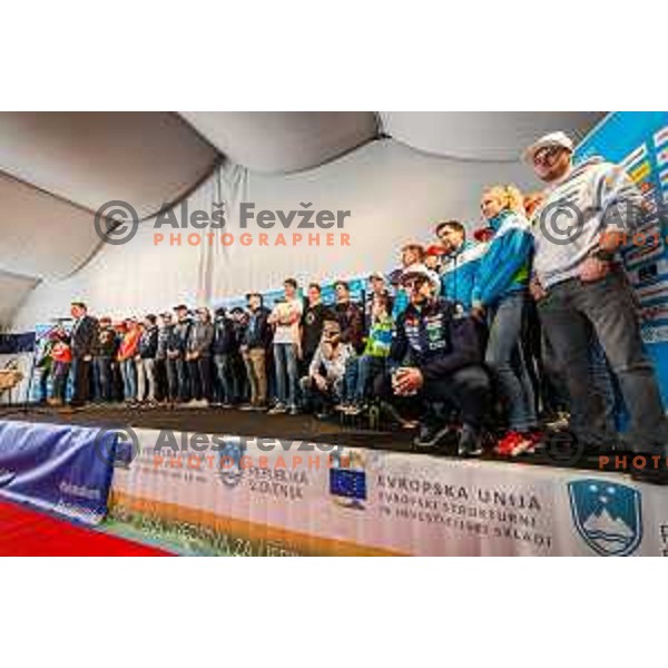 during Slovenian Winter National Team presentation in Maribor on October 4, 2018