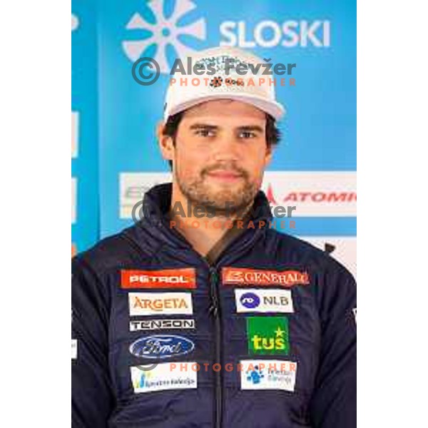 Bostjan Kline during Slovenian Winter National Team presentation in Maribor on October 4, 2018