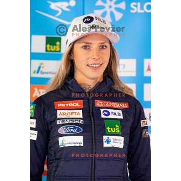 Ana Bucik during Slovenian Winter National Team presentation in Maribor on October 4, 2018