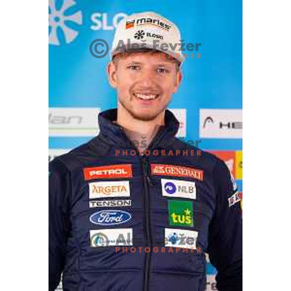 Klemen Kosi during Slovenian Winter National Team presentation in Maribor on October 4, 2018
