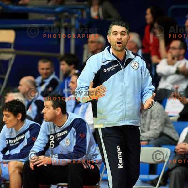 Norway, Stavanger, 23/01/2008. Boris DENIC, Slovenian team assistent coach during European Handball Championship main round match Slovenia - Norway.