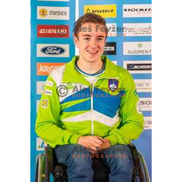 Jernej Slivnik during Slovenian Winter National Team presentation in Maribor on October 4, 2018