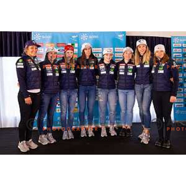 during Slovenian Winter National Team presentation in Maribor on October 4, 2018