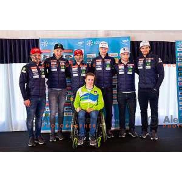 during Slovenian Winter National Team presentation in Maribor on October 4, 2018