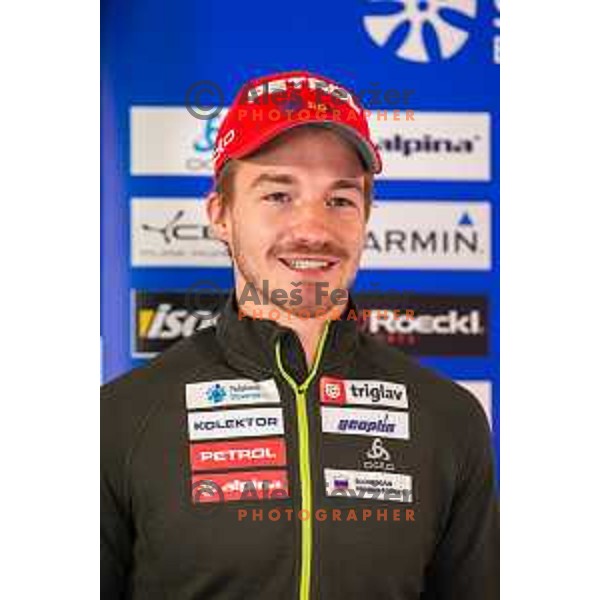 during Slovenian Winter National Team presentation in Maribor on October 4, 2018