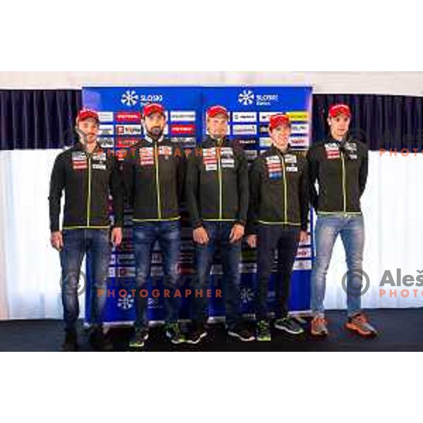 during Slovenian Winter National Team presentation in Maribor on October 4, 2018
